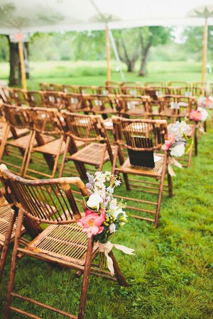 Decoración de sillas para bodas