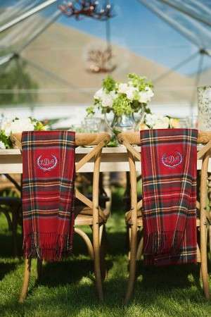 Decoración de sillas para bodas