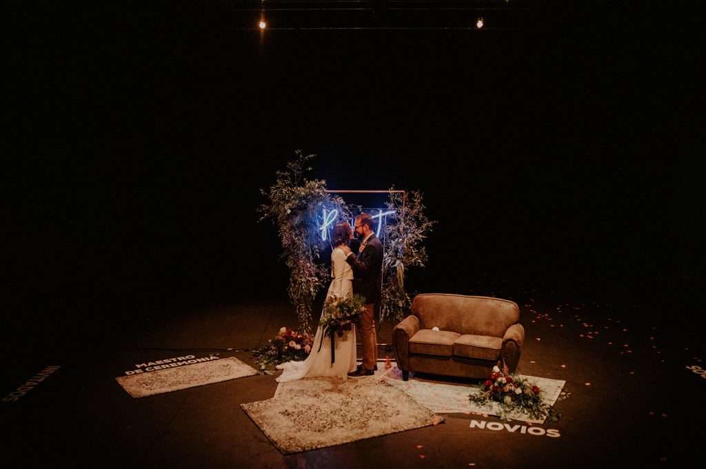 Boda en Teatro Távara Patricia y Juanma