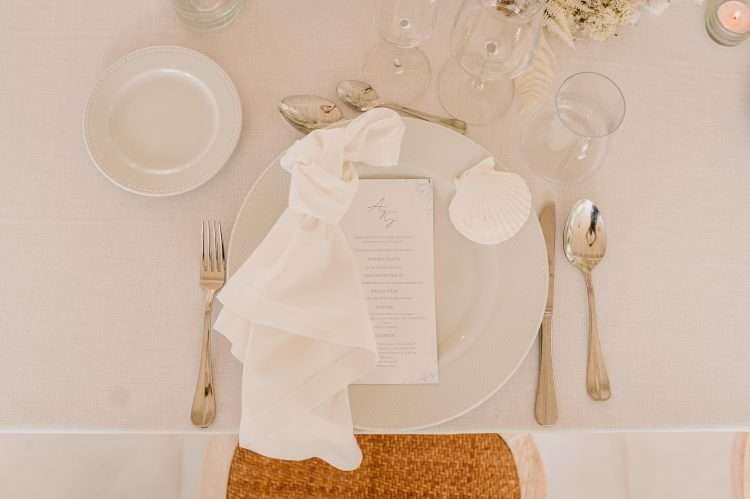 Deco Boda una inspiración en blanco del mar de Huelva