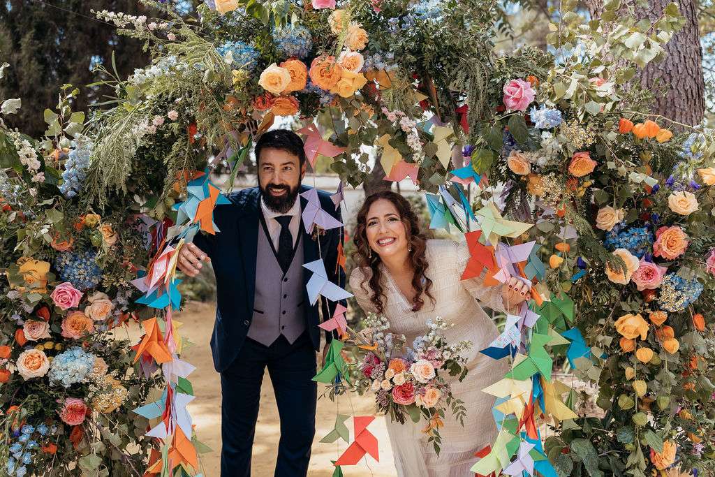 boda llena de color en San Luis de Megina